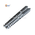 Kmd50/103 conical twin screw barrel for extruder